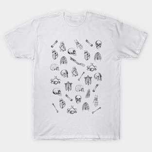 Anatomical Pattern • Vintage Illustrations T-Shirt